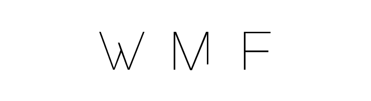 PresaUltralight  Free Fonts Download