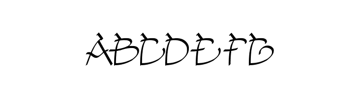 COBRA on coconut tree  Free Fonts Download