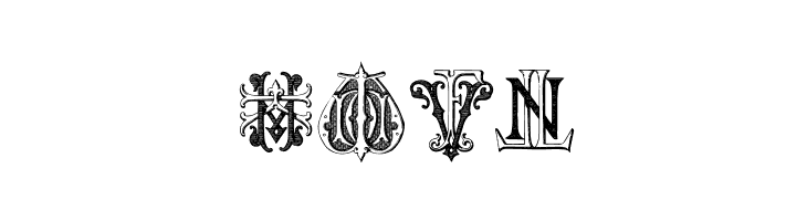Intellecta Monograms Random Samples Three.vfb  Free Fonts Download