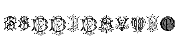 Intellecta Monograms Random Samples Three.vfb  Free Fonts Download