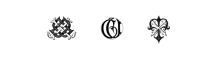 Intellecta Monograms Random Samples Three.vfb  Free Fonts Download
