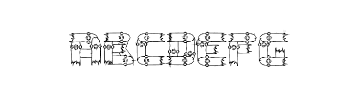 Broken Skate deck  Free Fonts Download