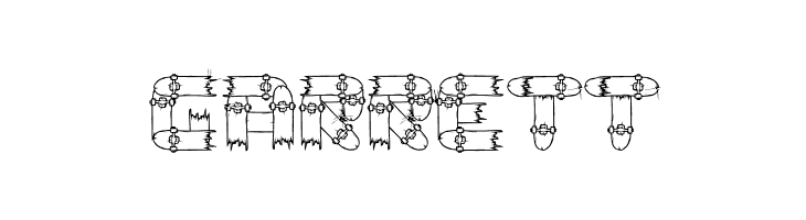 Broken Skate deck  Free Fonts Download