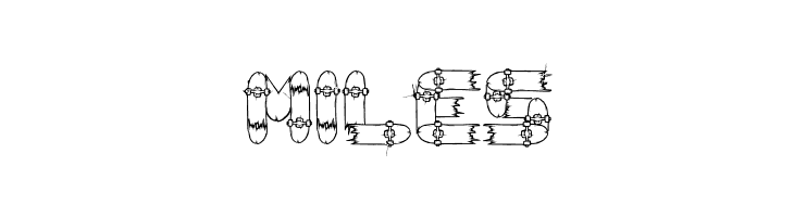 Broken Skate deck  Free Fonts Download