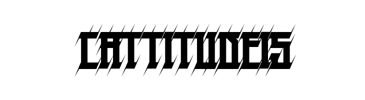 H74 Prick Regular  Free Fonts Download