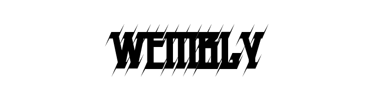 H74 Prick Regular  Free Fonts Download