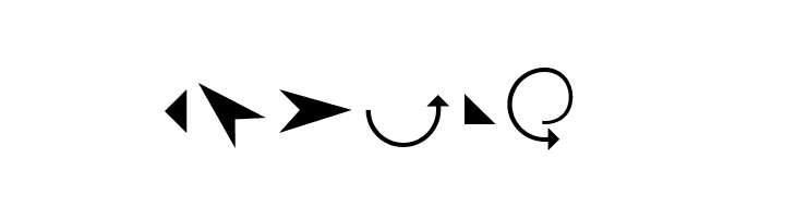 Arrows  Free Fonts Download