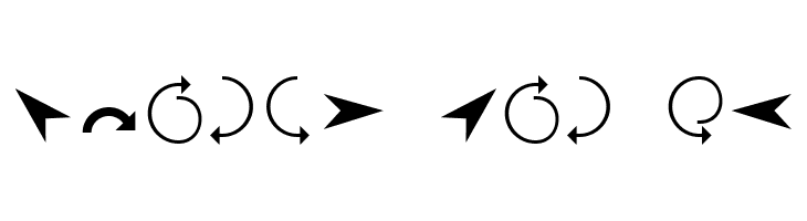 Arrows  Free Fonts Download