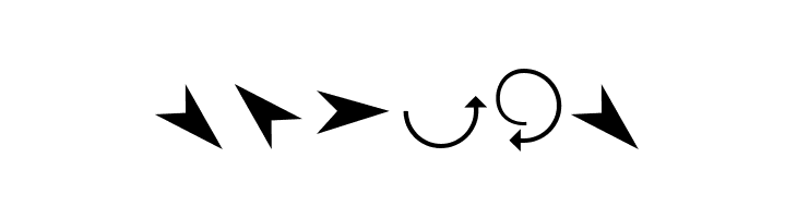 Arrows  Free Fonts Download