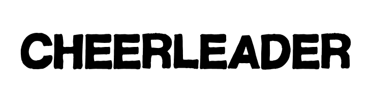 cheerleader CaliforniaRad-Regular Font