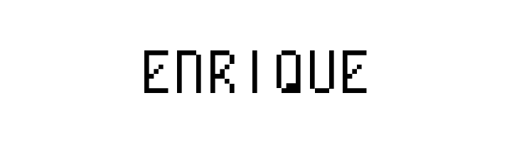 Dilithium Pixels NBP Regular  Free Fonts Download