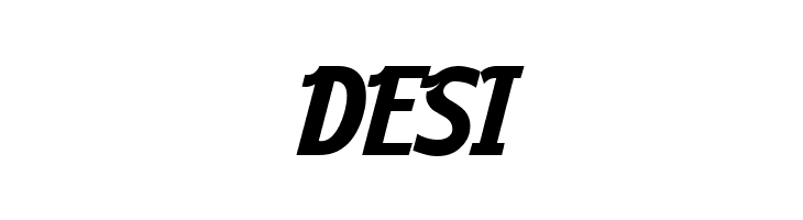 DESI Aarvark Cafe Font