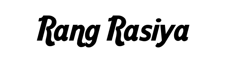Rang%2BRasiya Aarvark Cafe Font