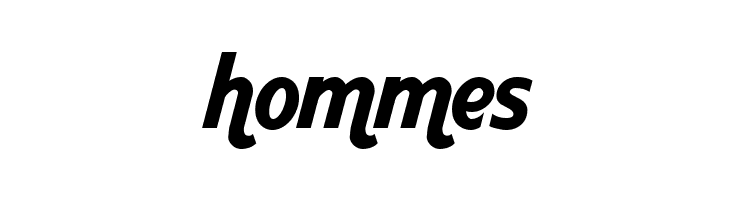 hommes Aarvark Cafe Font