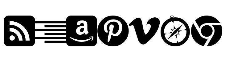 WLM Web Iconized  Free Fonts Download