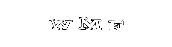 ExplodedCapital  Free Fonts Download
