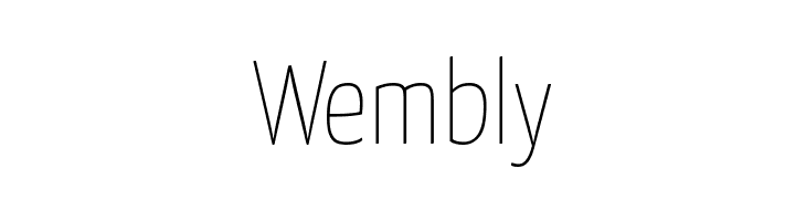 Yanone Kaffeesatz ExtraLight  Free Fonts Download