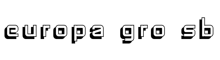 SF Fedora Titles Shadow  Free Fonts Download