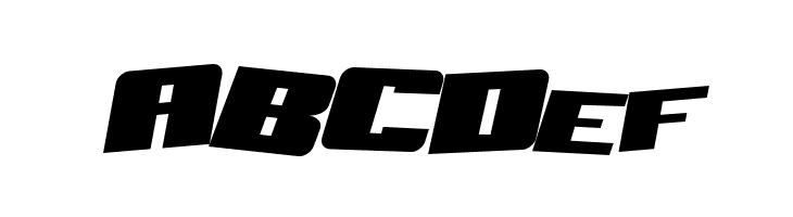 Aftershock Debris Solid Italic  Free Fonts Download