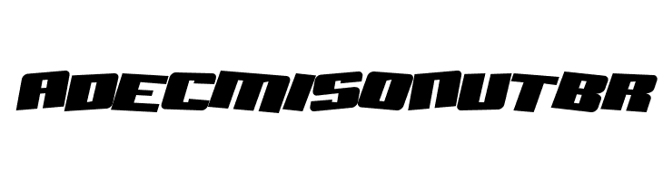 Aftershock Debris Solid Italic  Free Fonts Download