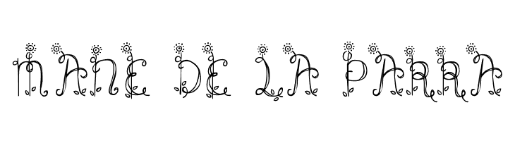DJB Emilys Garden  Free Fonts Download