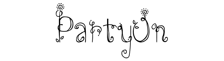 DJB Emilys Garden  Free Fonts Download