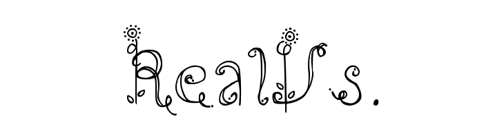 DJB Emilys Garden  Free Fonts Download