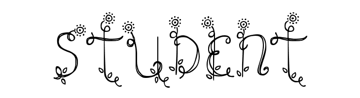 DJB Emilys Garden  Free Fonts Download