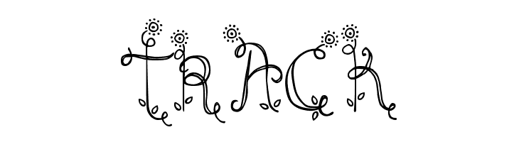 DJB Emilys Garden  Free Fonts Download