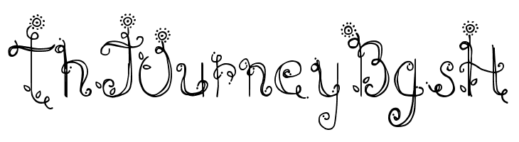 DJB Emilys Garden  Free Fonts Download
