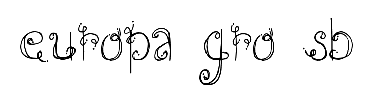 DJB Emilys Garden  Free Fonts Download