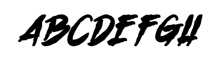 H74 Zombie Attack  Free Fonts Download