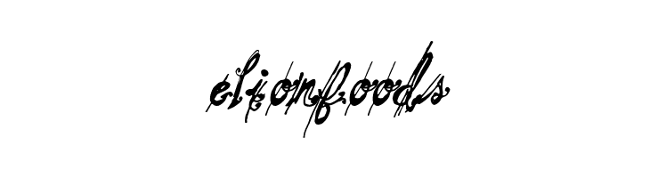 Mitsoukos Regular  Free Fonts Download