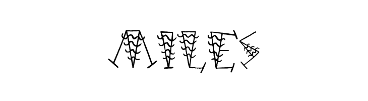 Hairs Dens Bag  Free Fonts Download