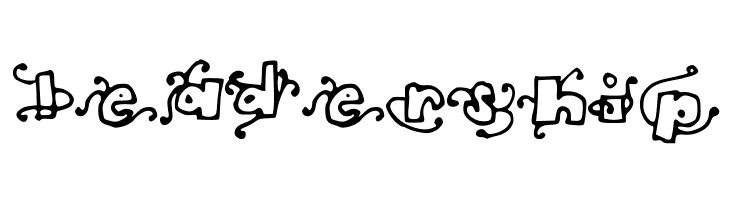 HeadintheCloudsBOLD  Free Fonts Download