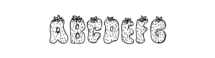 Strawberry Regular  Free Fonts Download