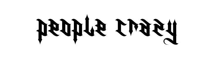 H74 Warlock  Free Fonts Download