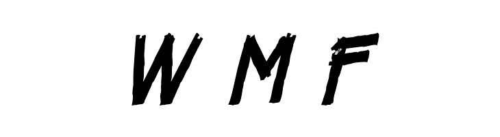 H74 Infected Zombie  Free Fonts Download