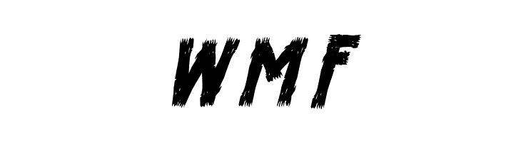 H74 Wizard Tit Italic  Free Fonts Download