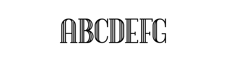 DebonairInline  Free Fonts Download