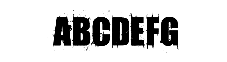 AmazMegaGrungeOne  Free Fonts Download