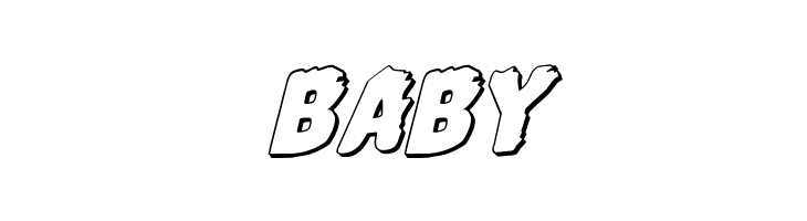 Johnny Torch 3D Rotalic  Free Fonts Download