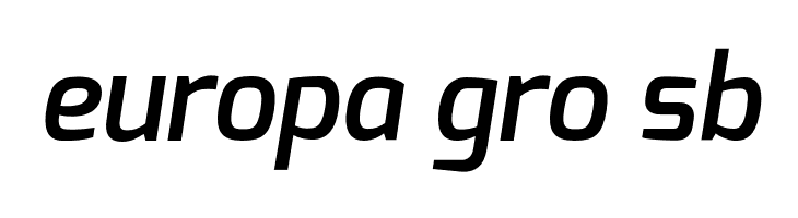 Exo Demi Bold Italic  Free Fonts Download