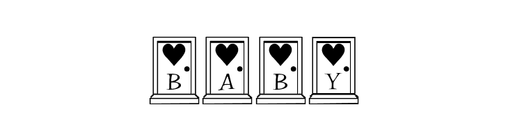 KR Home Is Where The Heart Is  Free Fonts Download