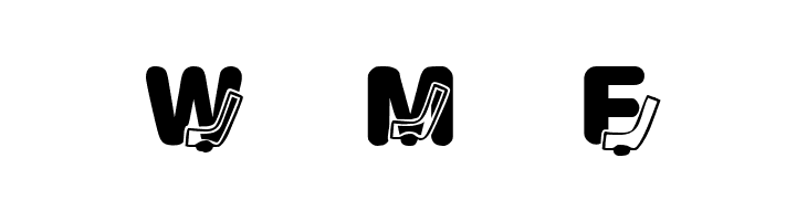 KR Hockey Fun  Free Fonts Download