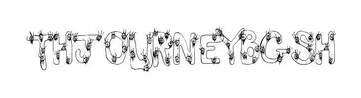 EyeScare  Free Fonts Download
