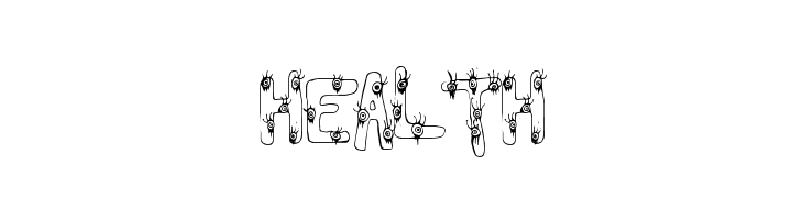 EyeScare  Free Fonts Download