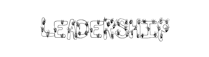 EyeScare  Free Fonts Download