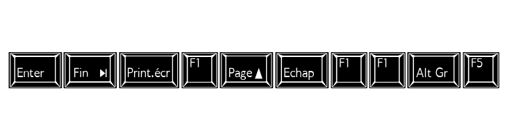Keypad ADF No2  Free Fonts Download