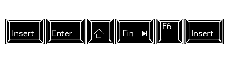 Keypad ADF No2  Free Fonts Download